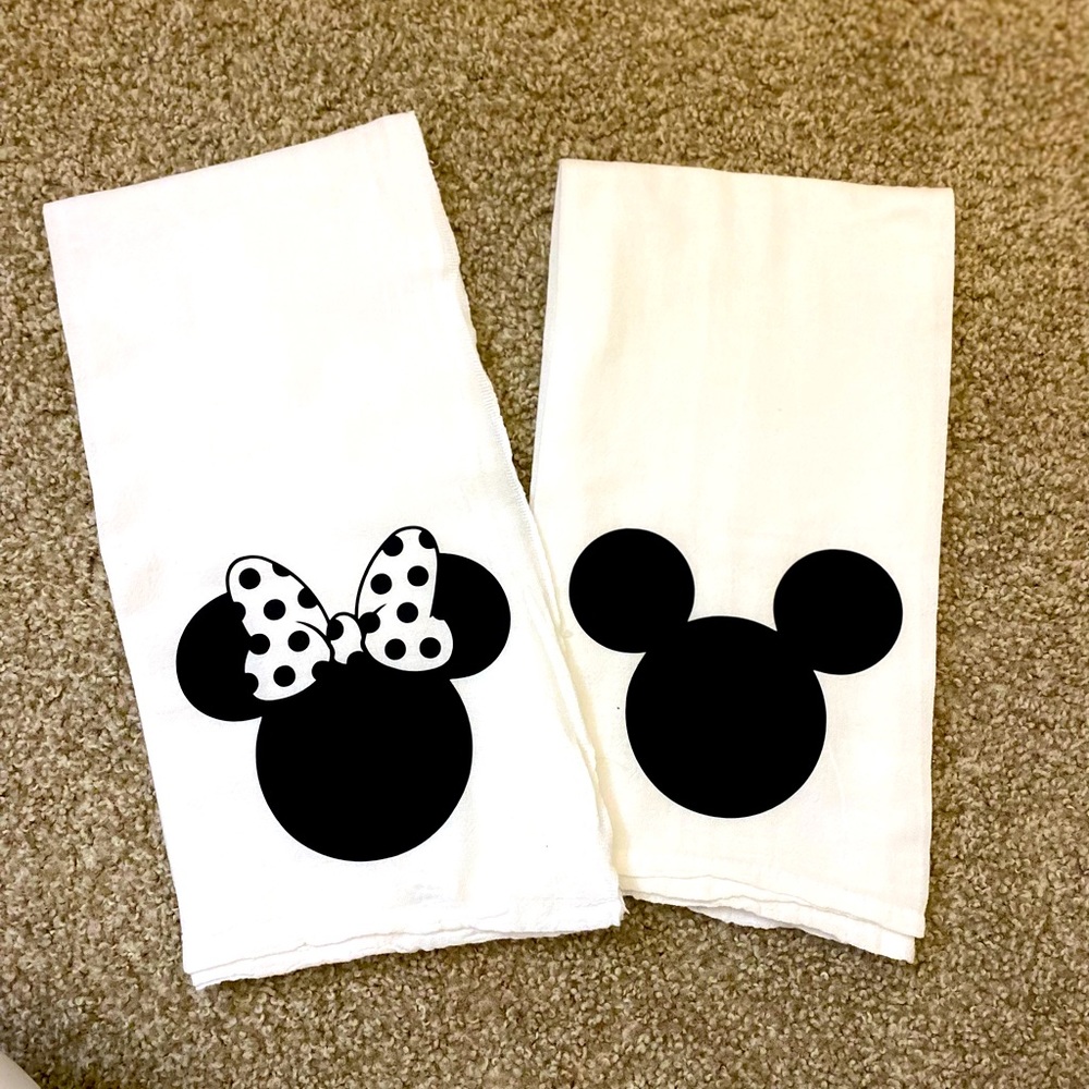 Mickey and Minnie Tea Towel!